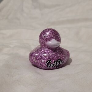 Swiftie sparkley rubber duck